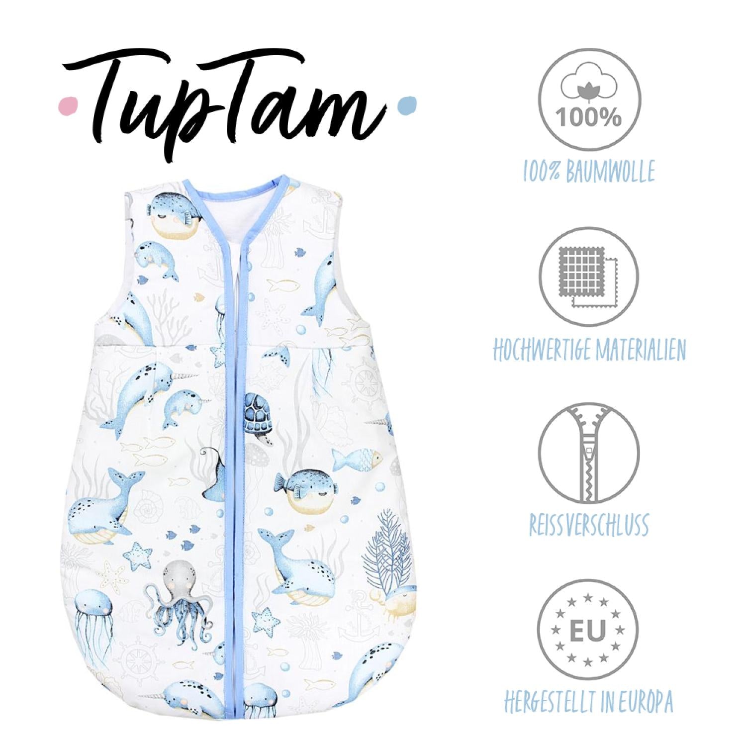 Kugelschlafsack ohne Ärmel 2,5 TOG