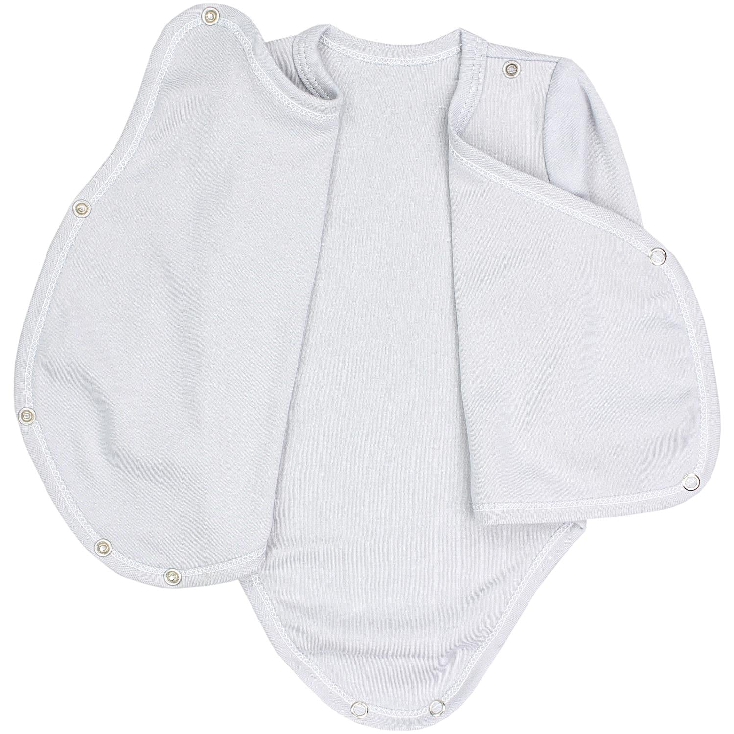 Langarm Wickelbody - 5er Set