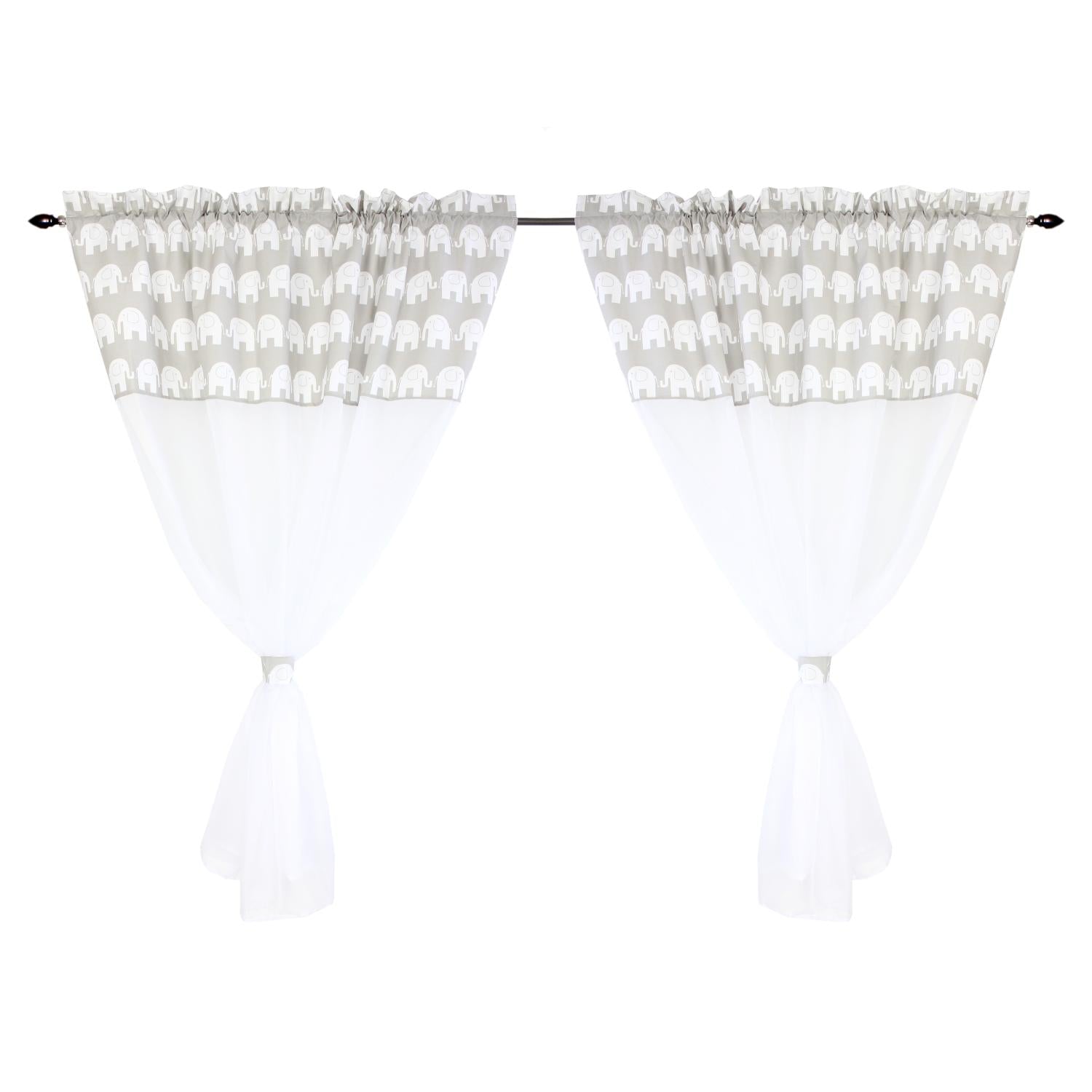 Kinderzimmer Voile/ Vorhänge/ Gardinen mit Tunnelzug Set