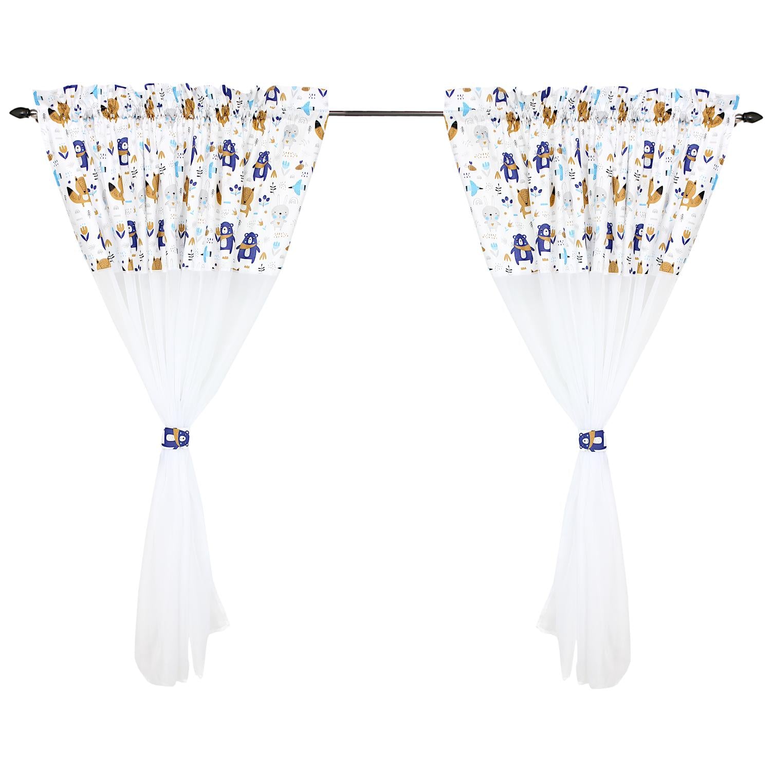 Kinderzimmer Voile/ Vorhänge/ Gardinen mit Tunnelzug Set