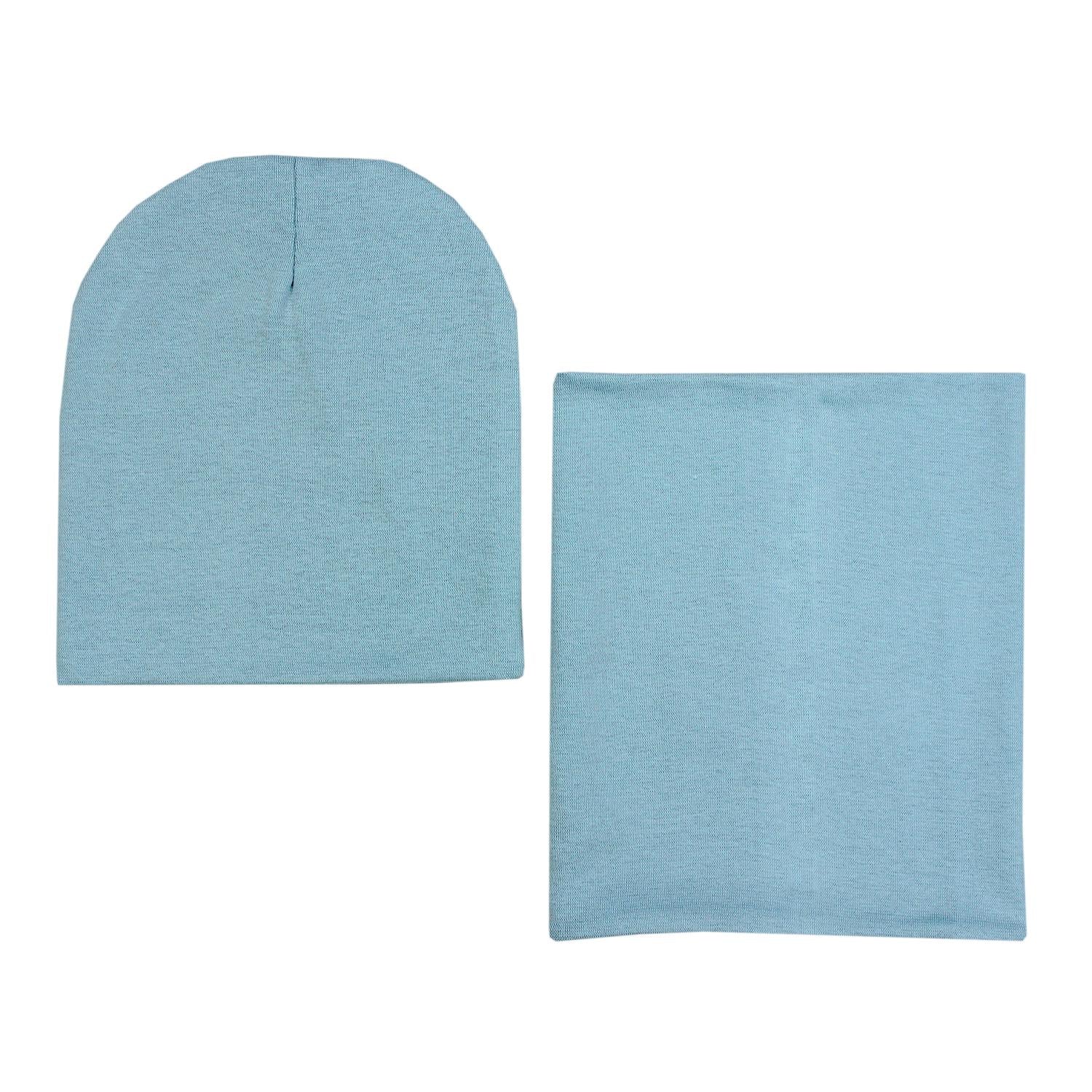 Kinder Beanie Mütze Schlauchschal Set