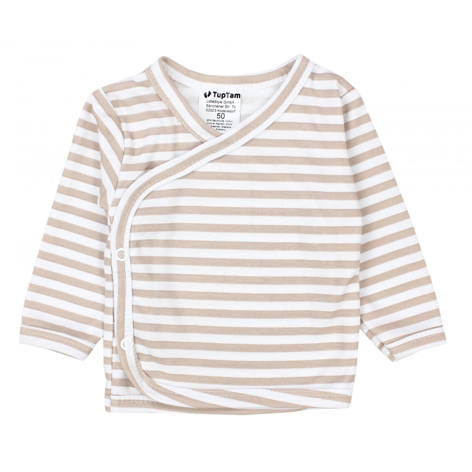 Baby Wickelshirt Langarm - 5er Set