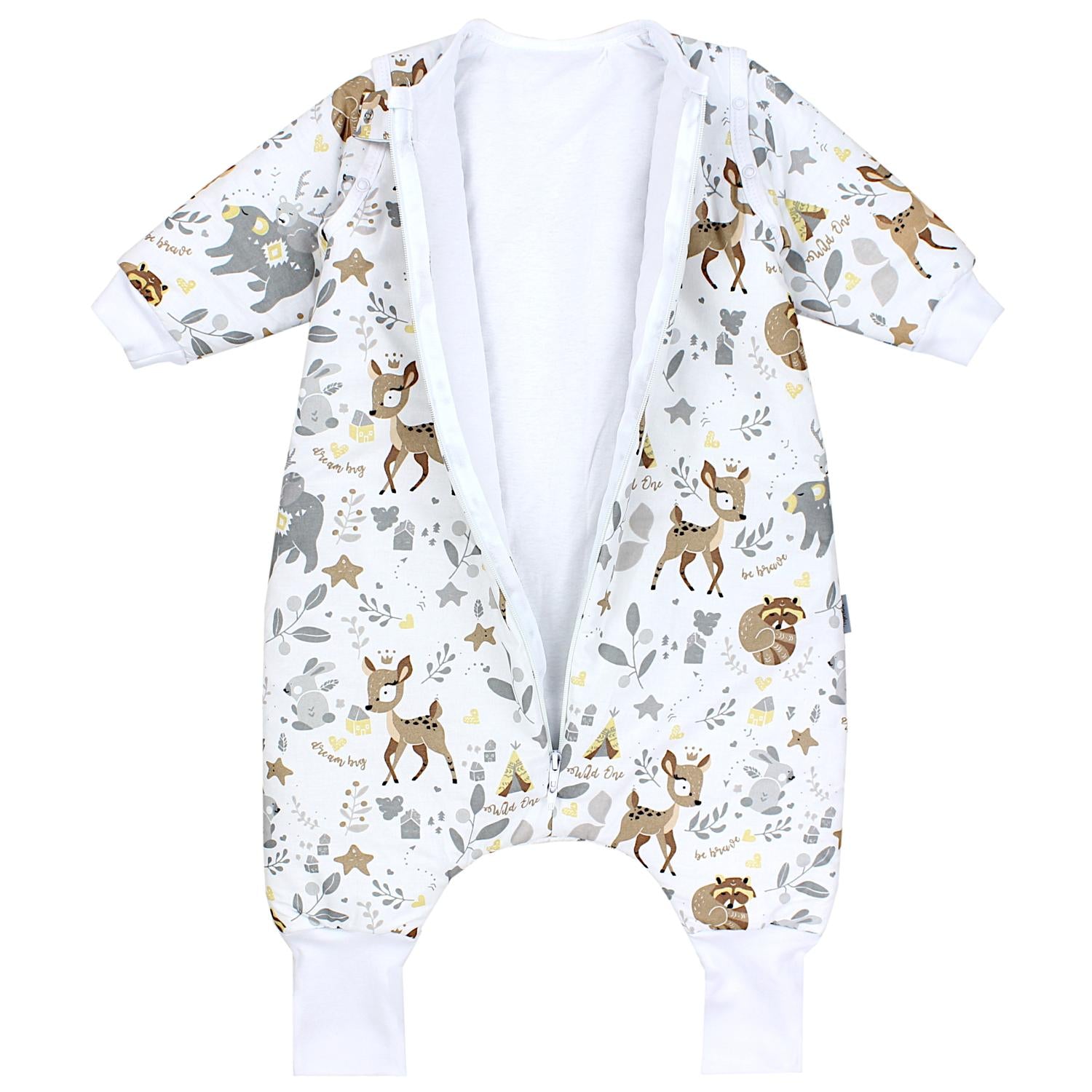 Schlafsack mit Beinen und Ärmeln, Winterschlafsack 2,5 TOG