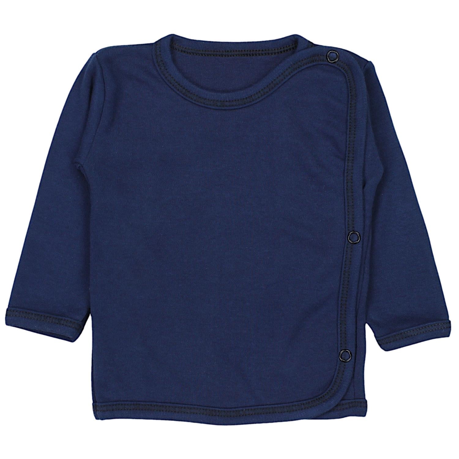 Baby Wickelshirt Langarm - 5er Set