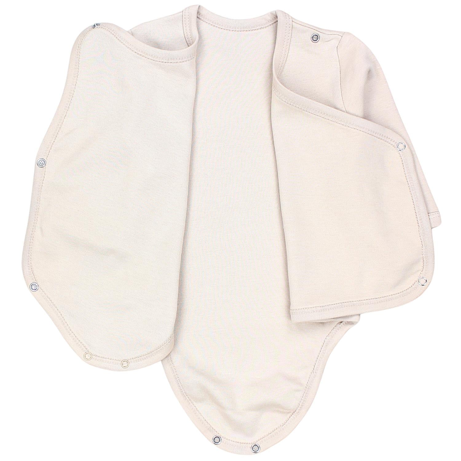 Baby Wickelbody Langarm - 5er Set