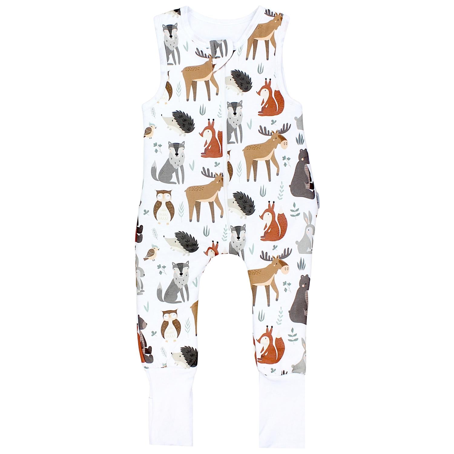 Wattierter Schlafsack mit Füßen 2.5 TOG