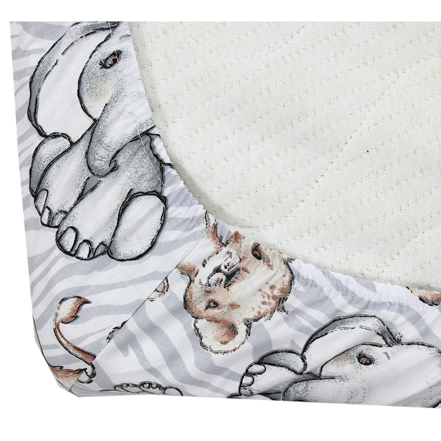 Baby/ Kinder Spannbettlaken Gemustert