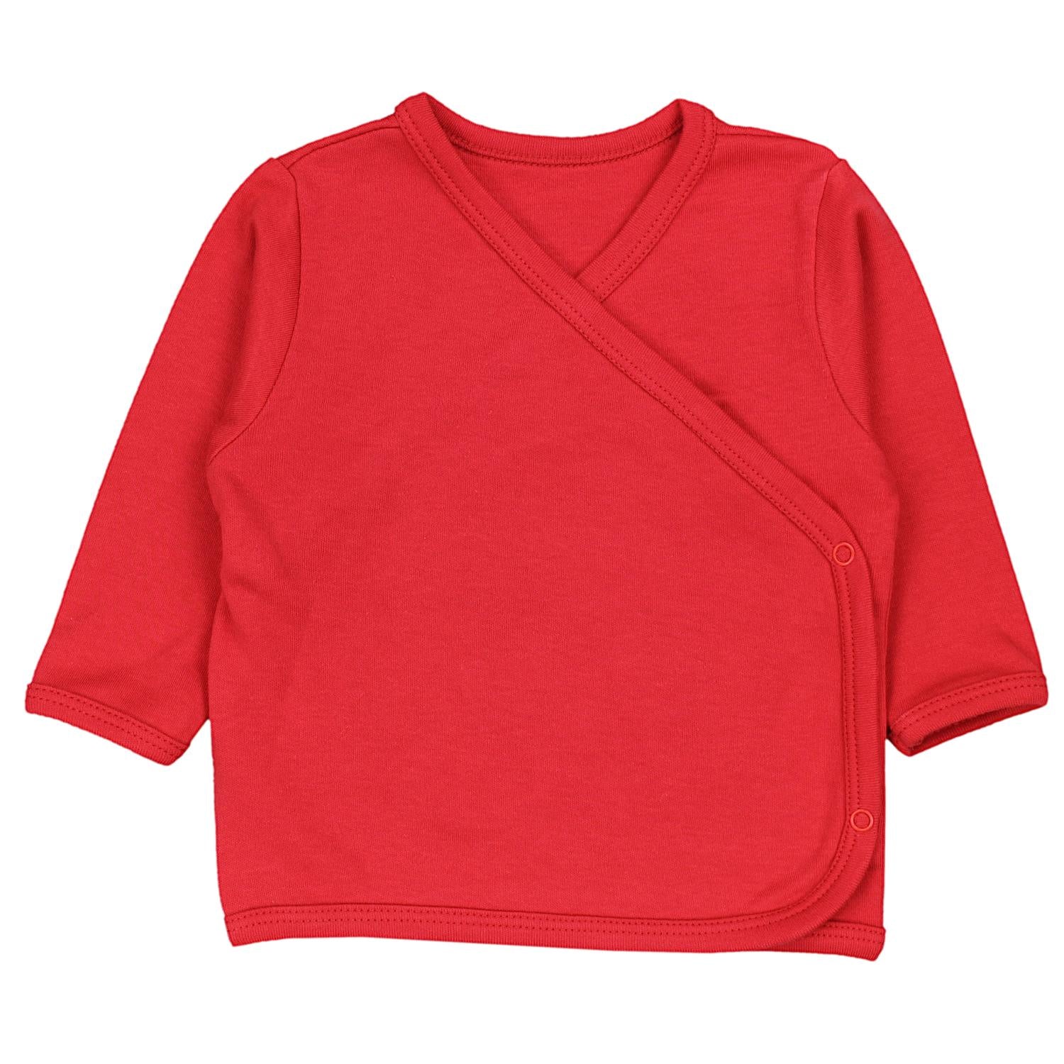 Baby Wickelshirt Langarm - 5er Set