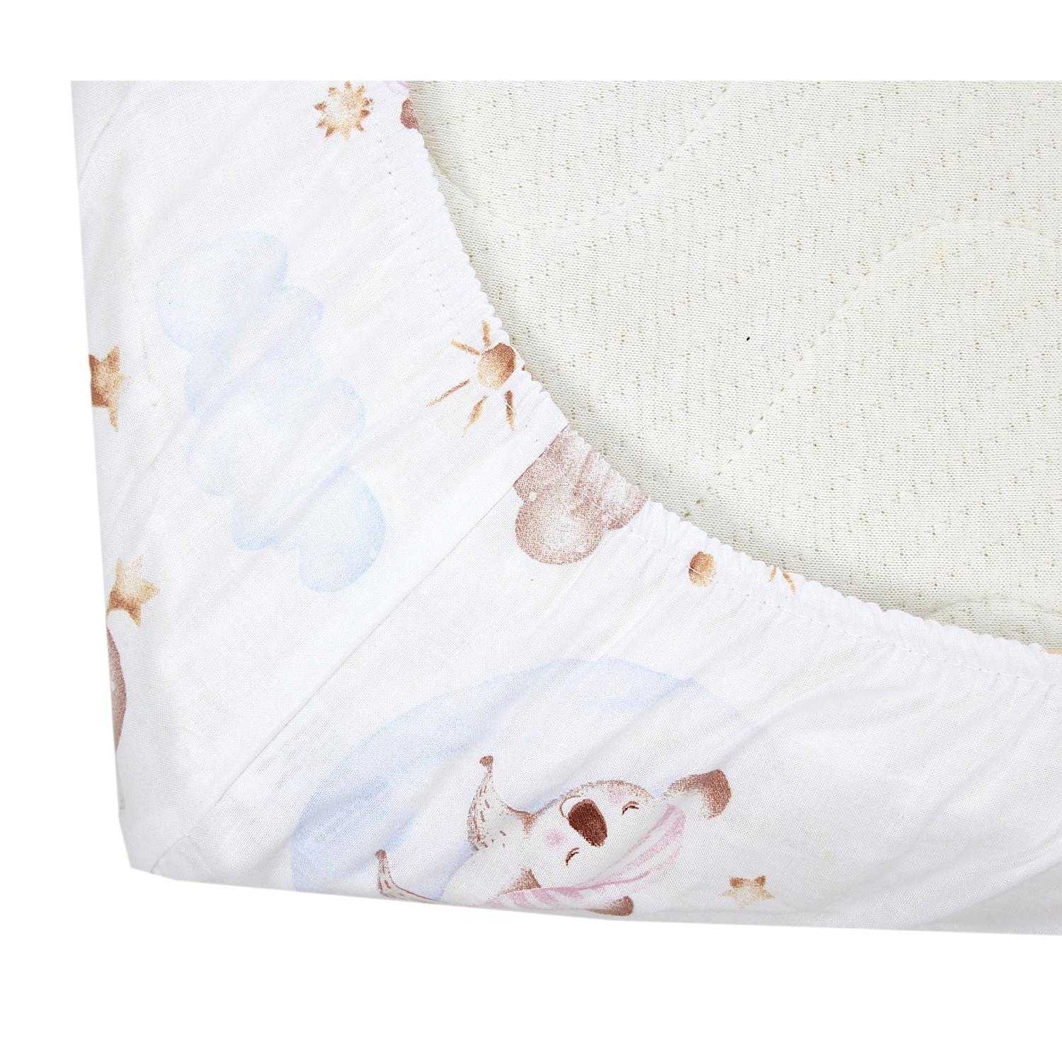 Baby/ Kinder Spannbettlaken Gemustert