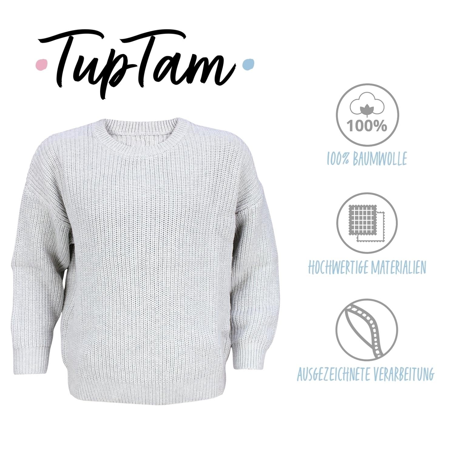 Strickpullover Bio-Baumwolle