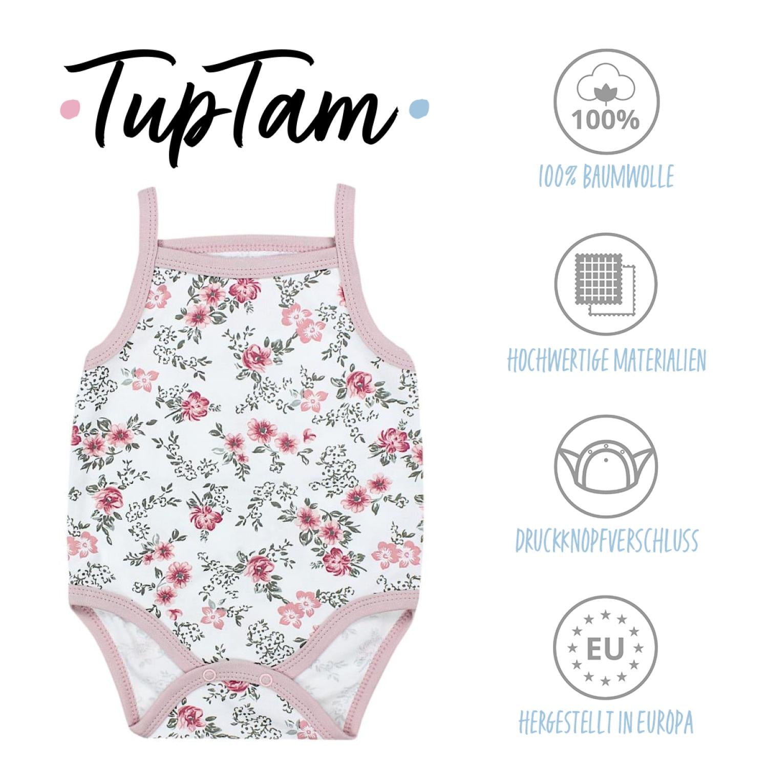 Baby Body Ärmellos - 5er Set
