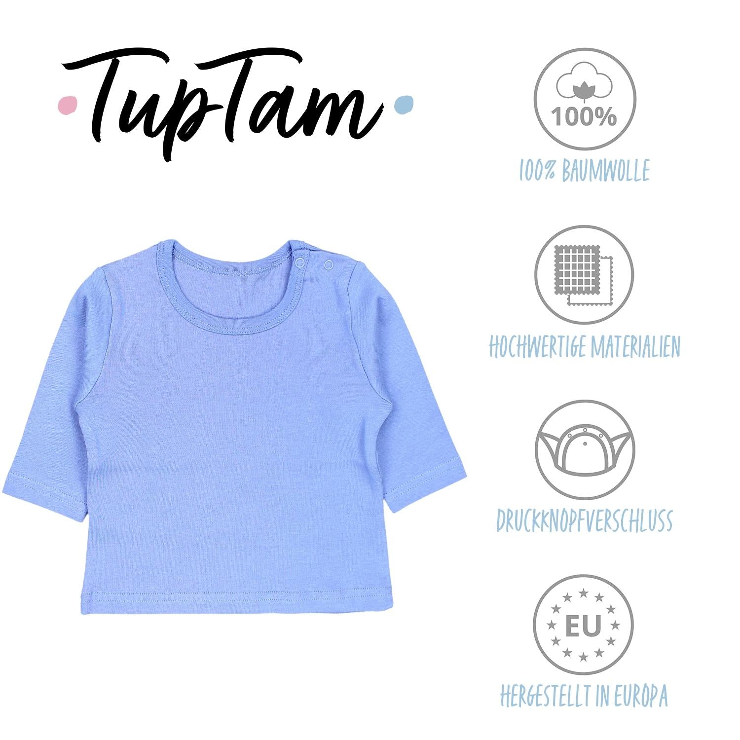 Baby Langarmshirt - 5er Set