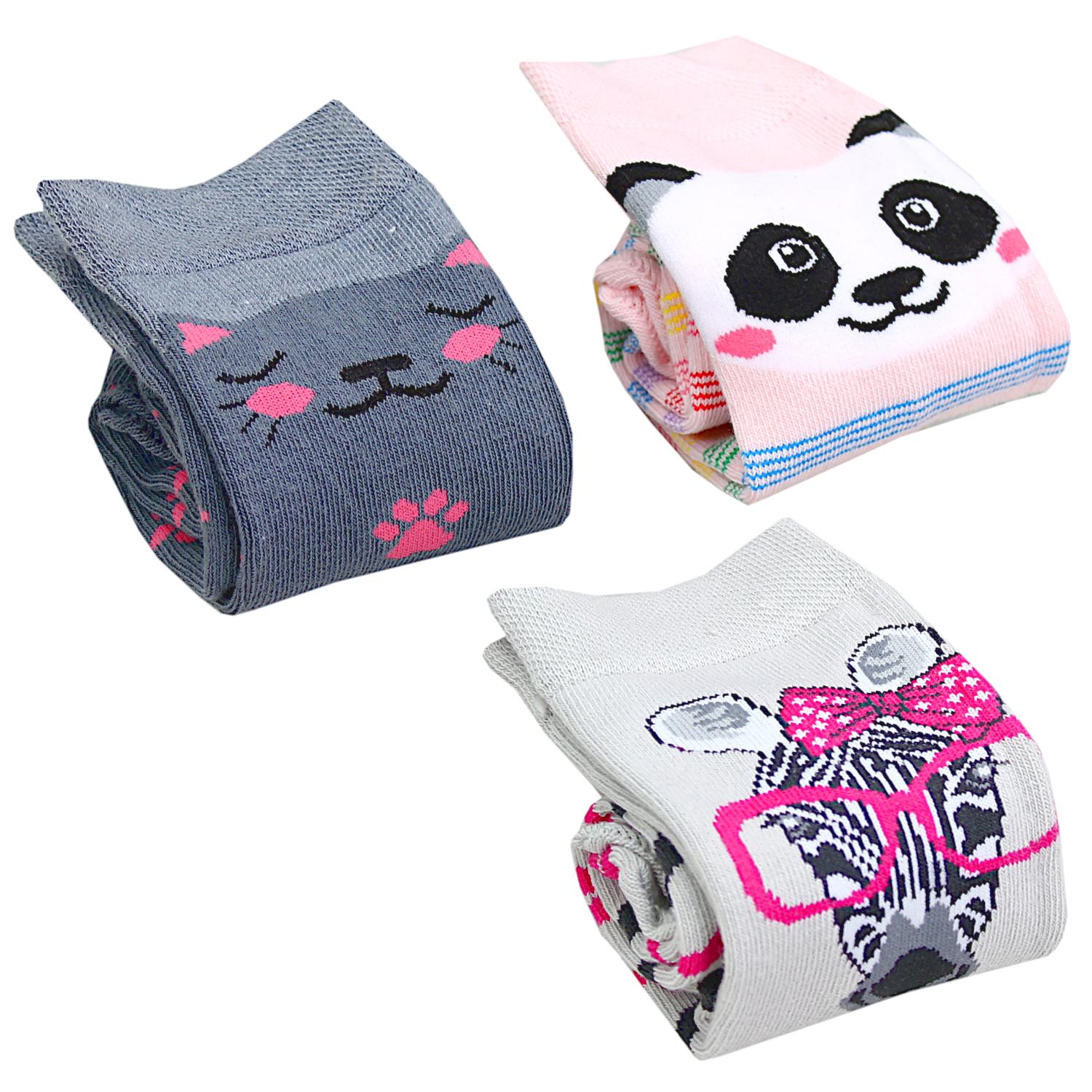 Knielange Socken - 3er Set