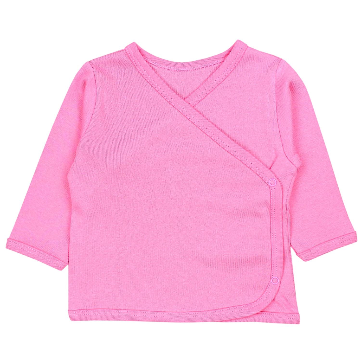 Baby Wickelshirt Langarm - 5er Set