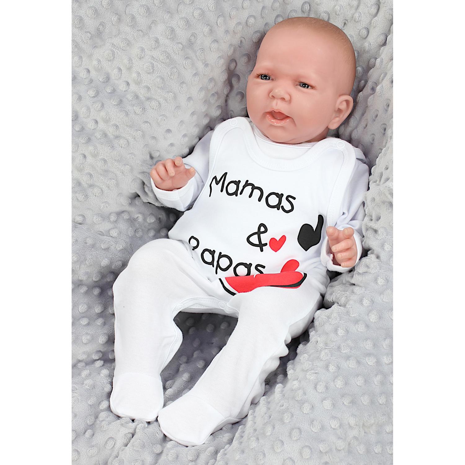 Strampler mit Print - 5er Set