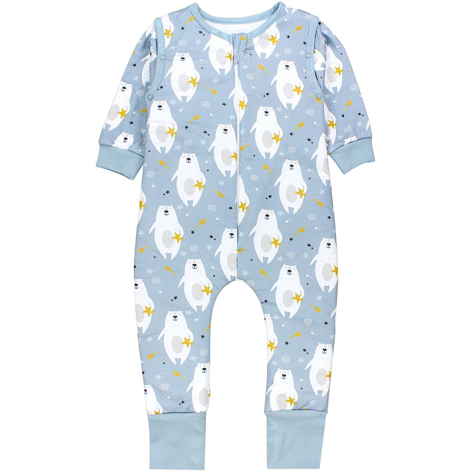 Bio-Schlafsack mit Beinen und Armen 2.5 TOG