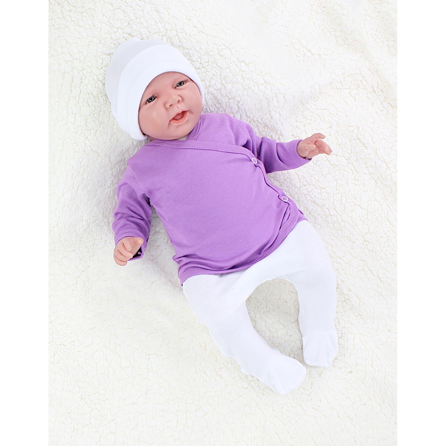 Baby Wickelshirt Langarm - 5er Set