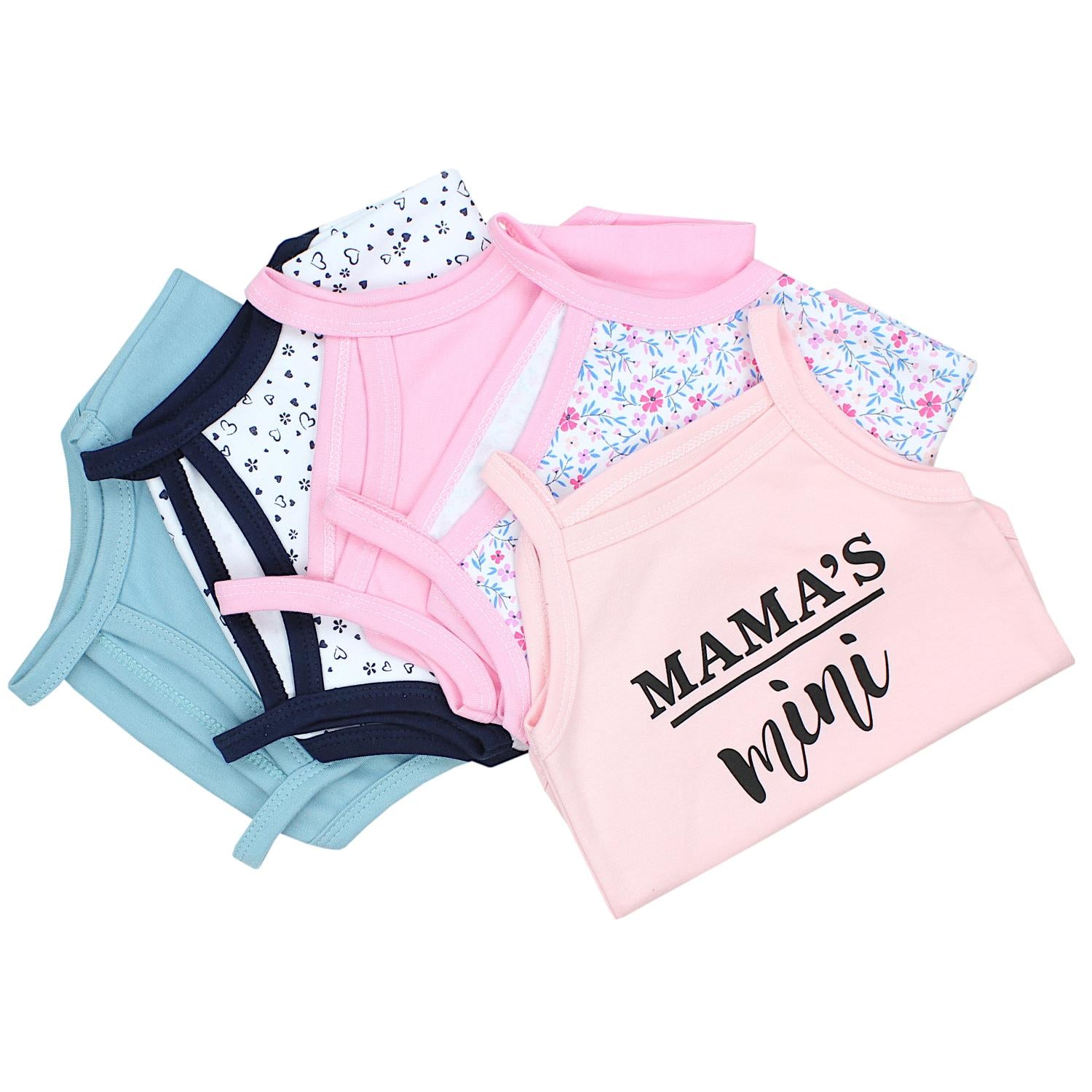 Baby Body Ärmellos - 5er Set