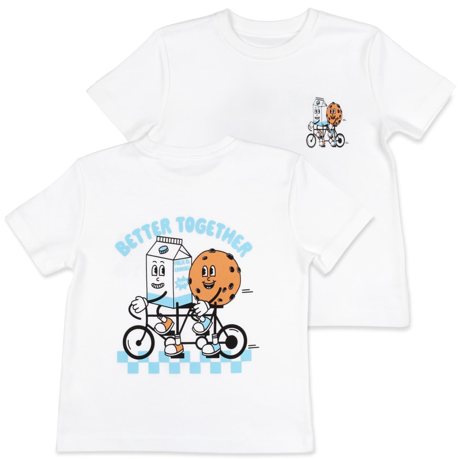 T- Shirt bedruckt Retro Rückenprint