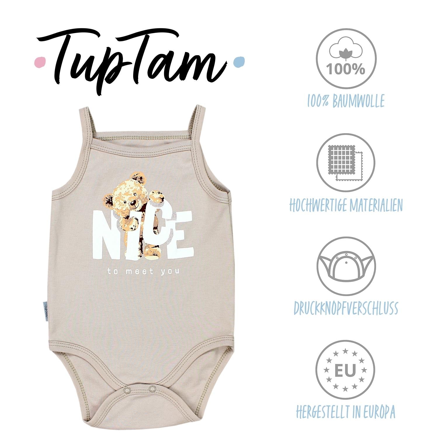 Baby Body Ärmellos - 5er Set