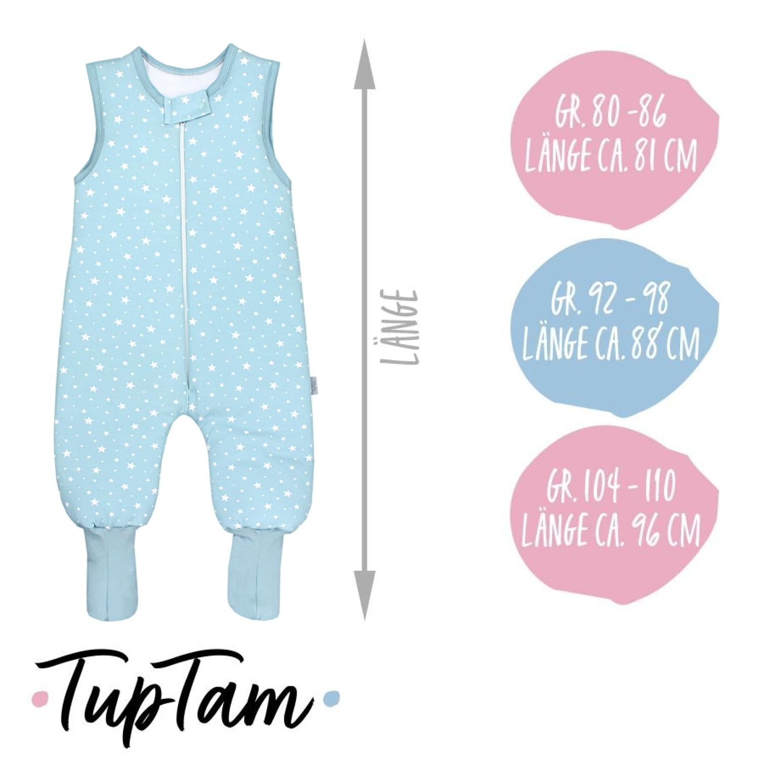Schlafsack mit Füßen 2.5 TOG