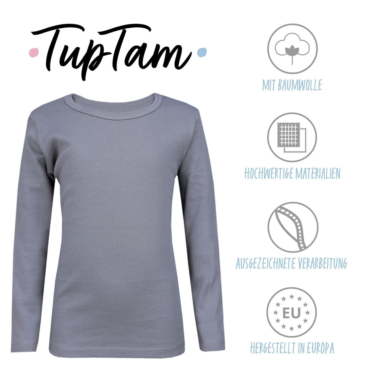 Unterhemd Langarm - 3er Set