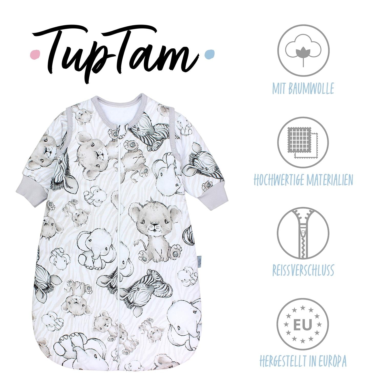 Schlafsack mit abnehmbaren Ärmeln 2.5 TOG