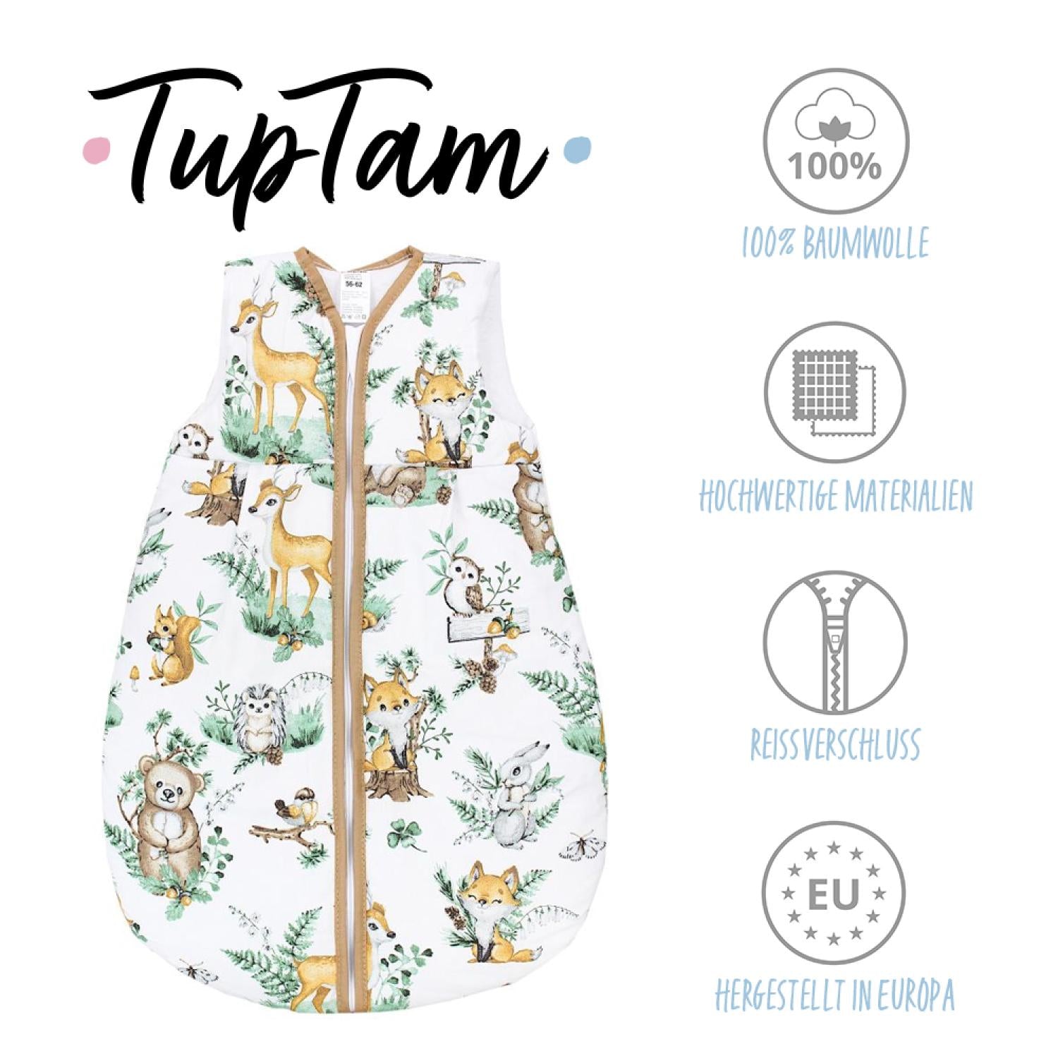 Kugelschlafsack ohne Ärmel 2,5 TOG