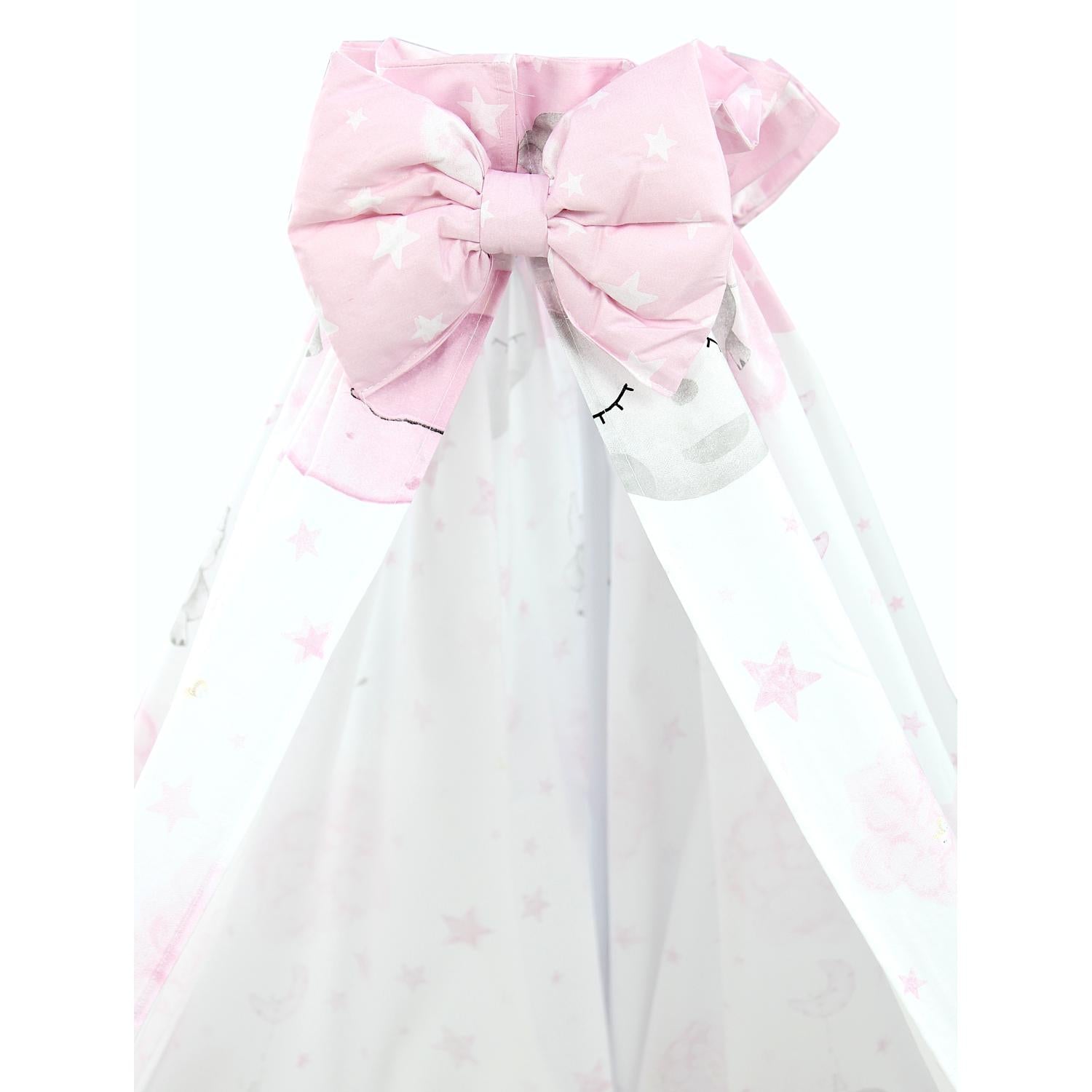 Babybett Himmel mit Schleifchen