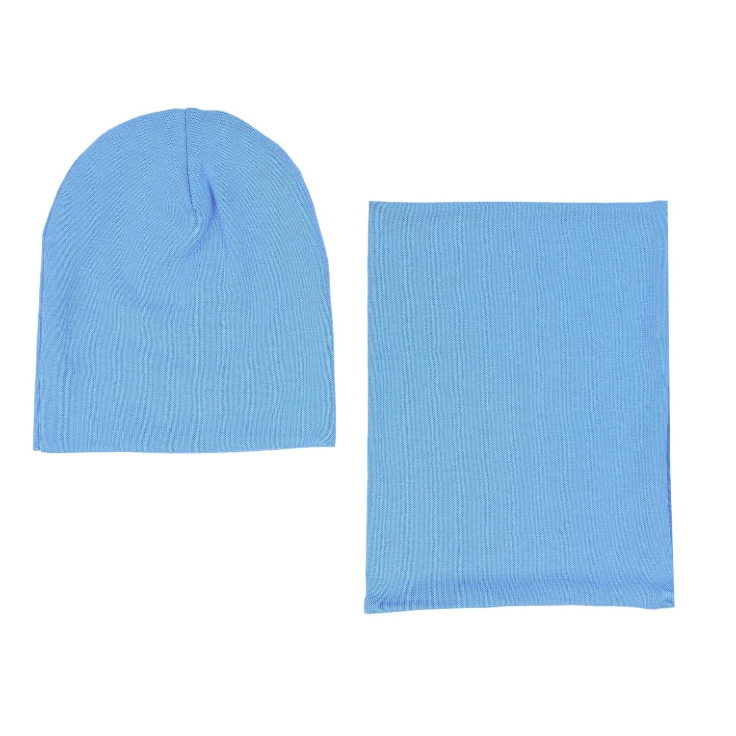 Kinder Beanie Mütze Schlauchschal Set