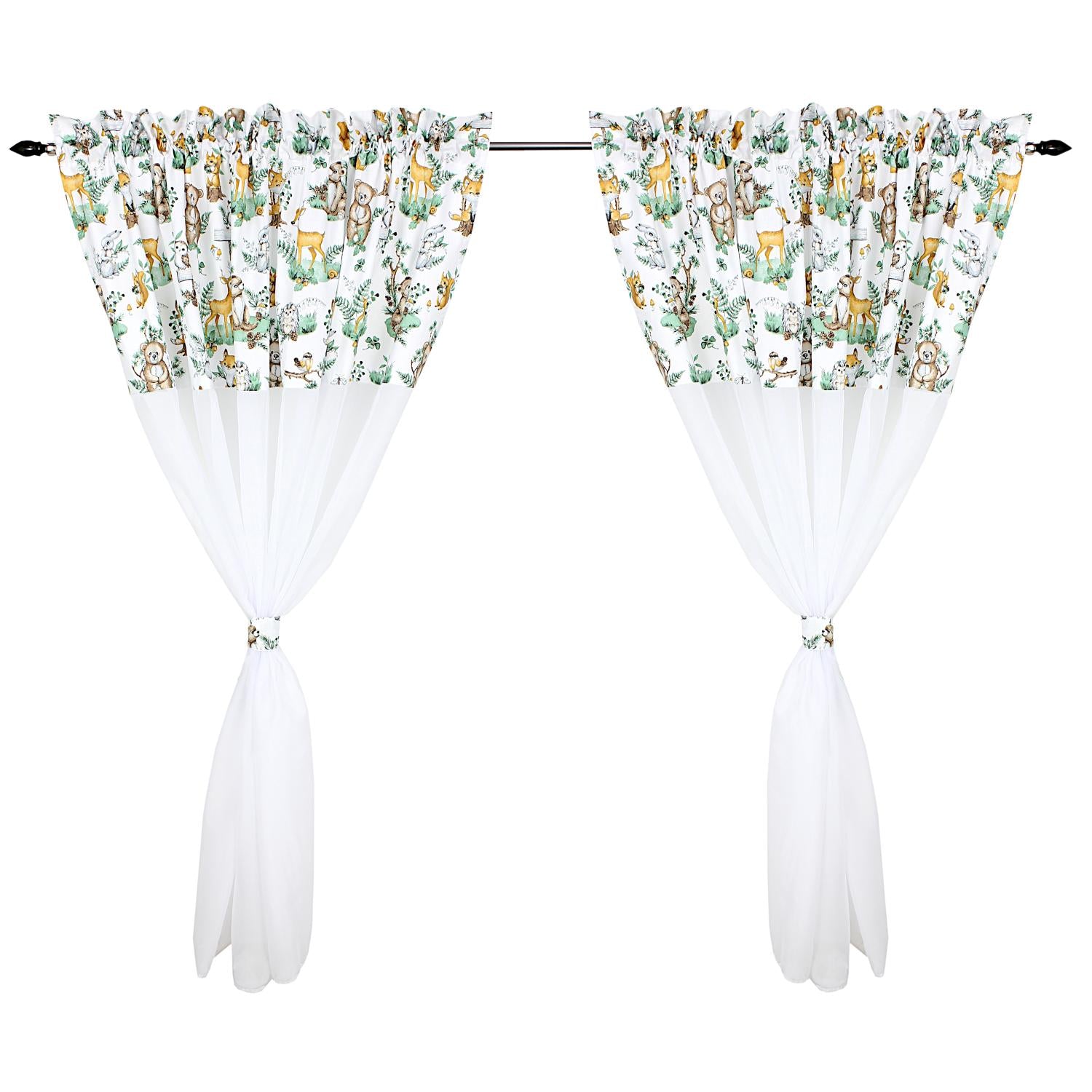 Kinderzimmer Voile/ Vorhänge/ Gardinen mit Tunnelzug Set