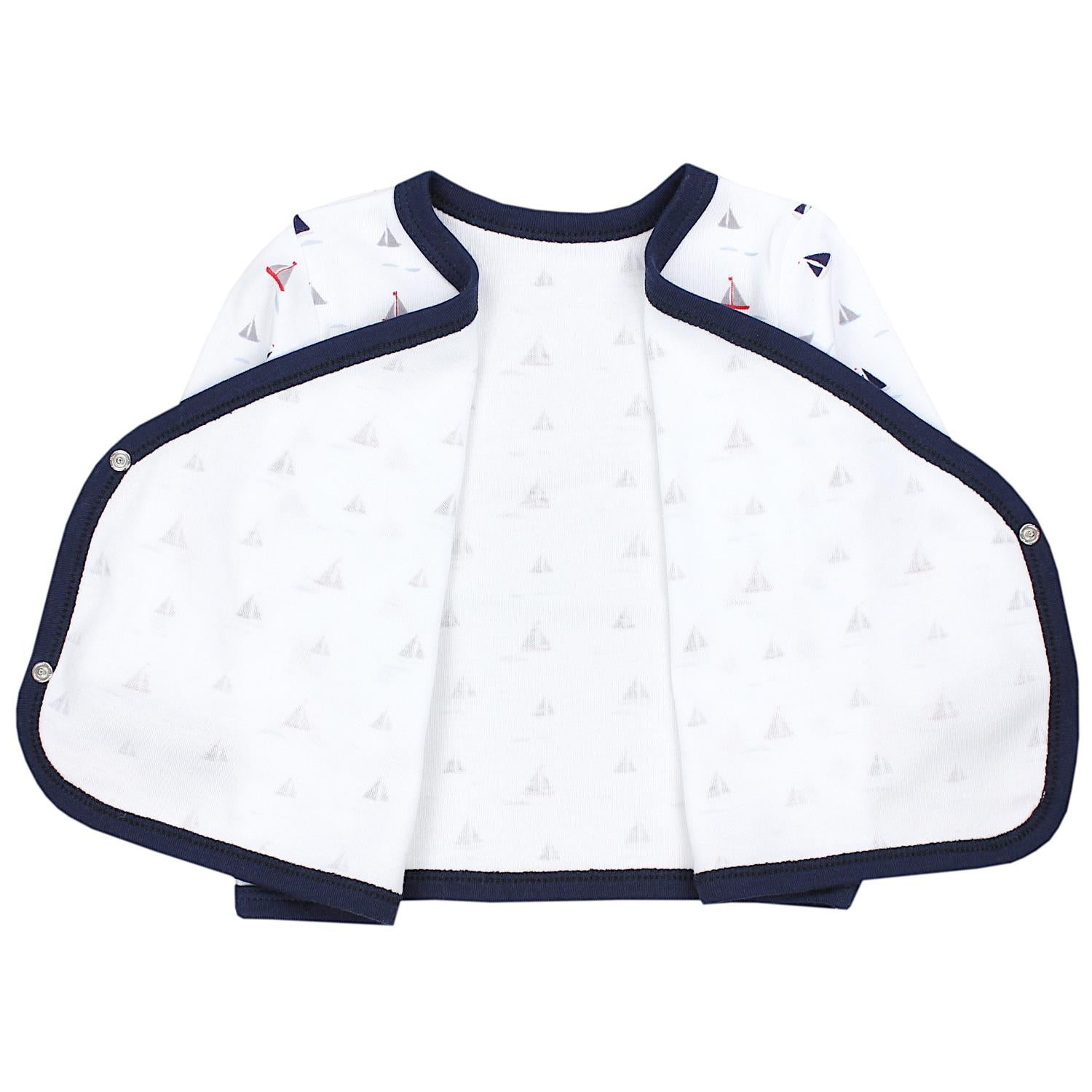 Baby Wickelshirt Langarm - 5er Set