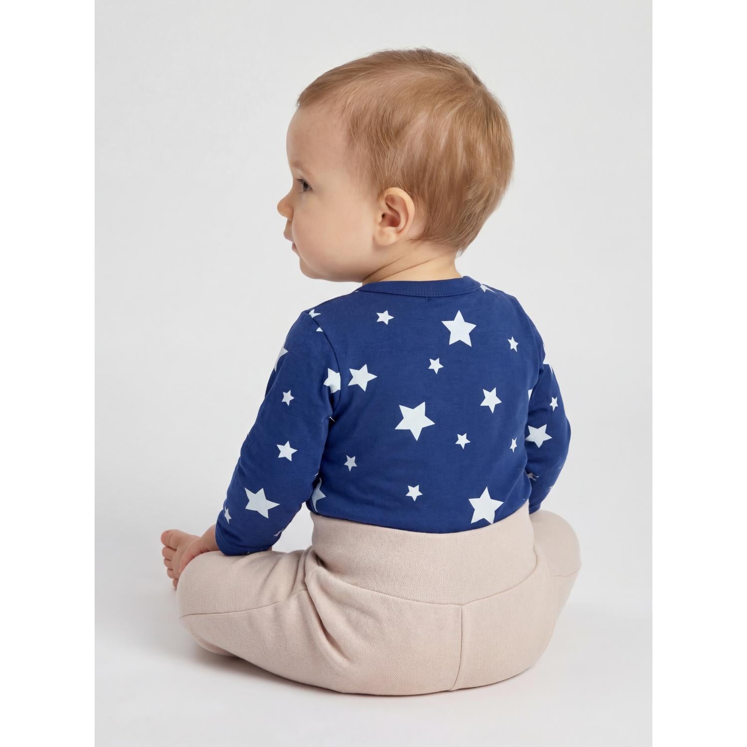 Langarm Wickelshirt - 5er Set