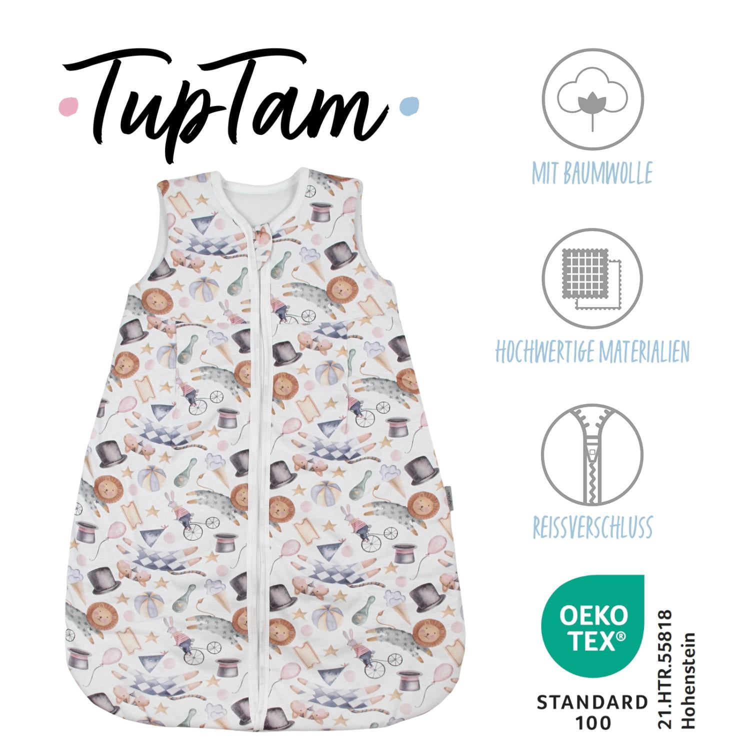 Kugelschlafsack ohne Ärmel 2.5 TOG