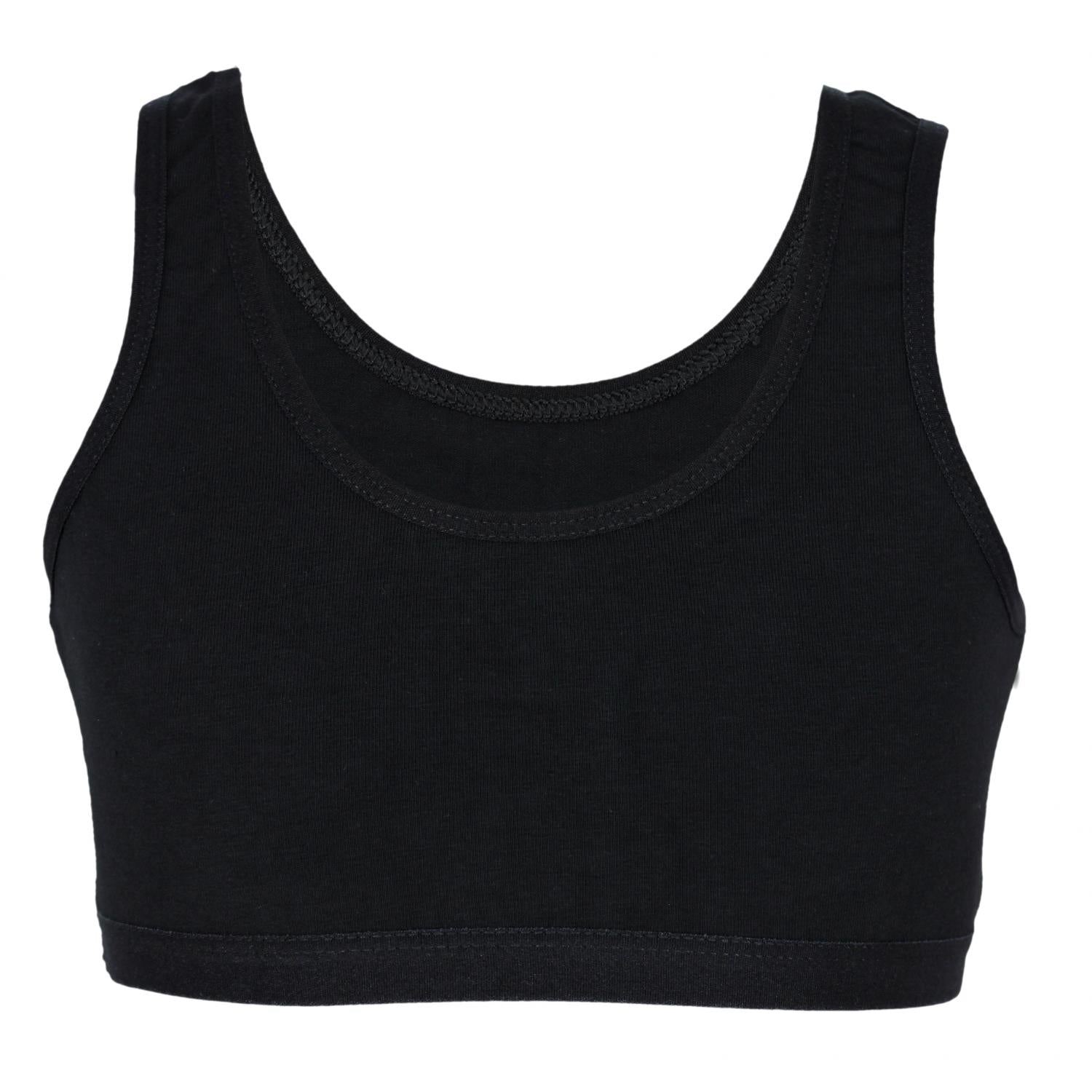 Mädchen Bustier breite Träger- 5er Set