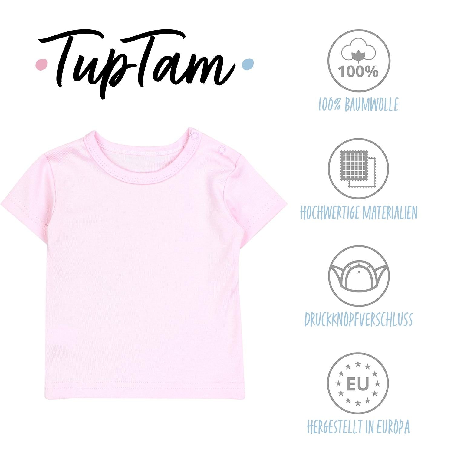 Baby T-Shirt Kurzarm - 5er Set
