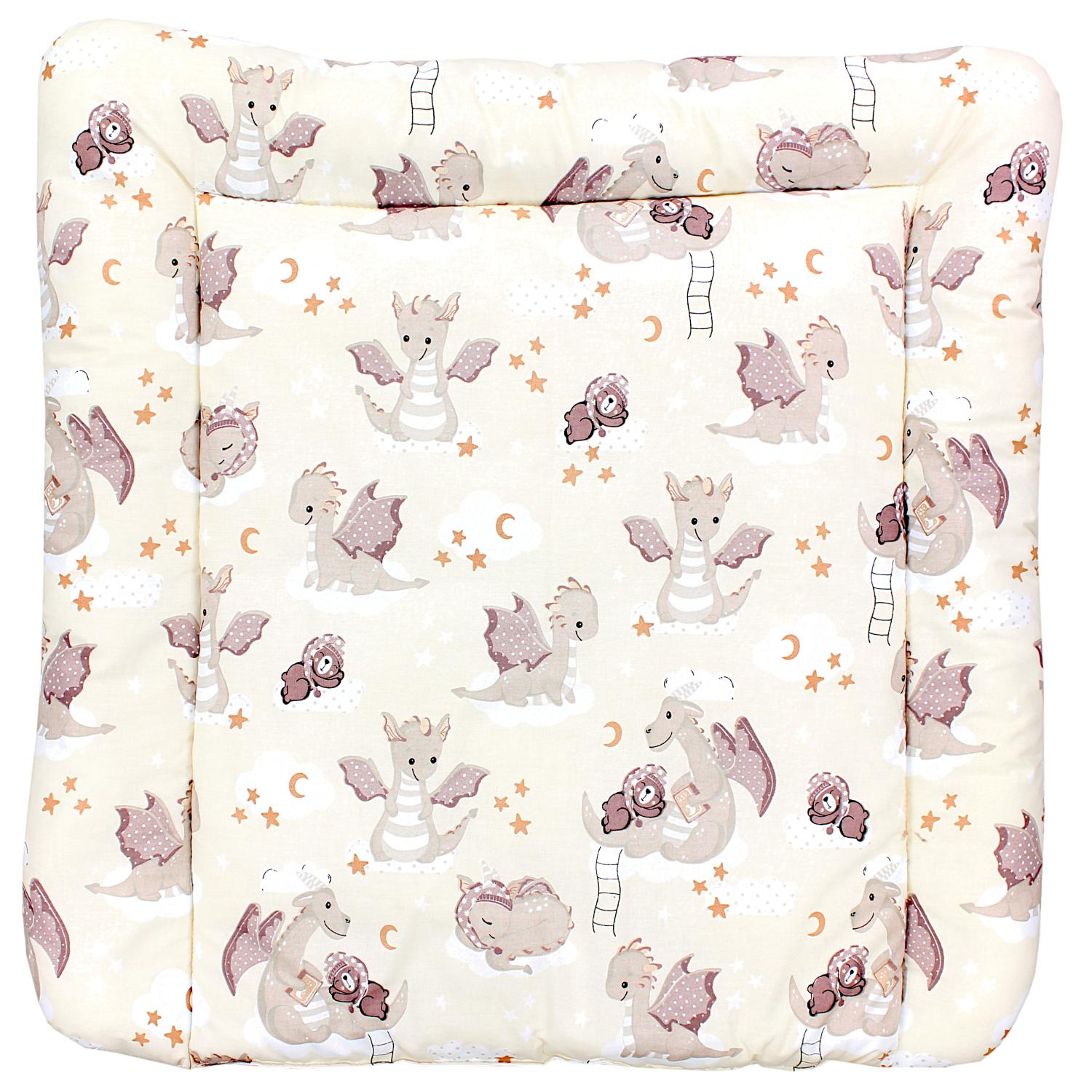 Wickeltischauflage mit Baumwollbezug