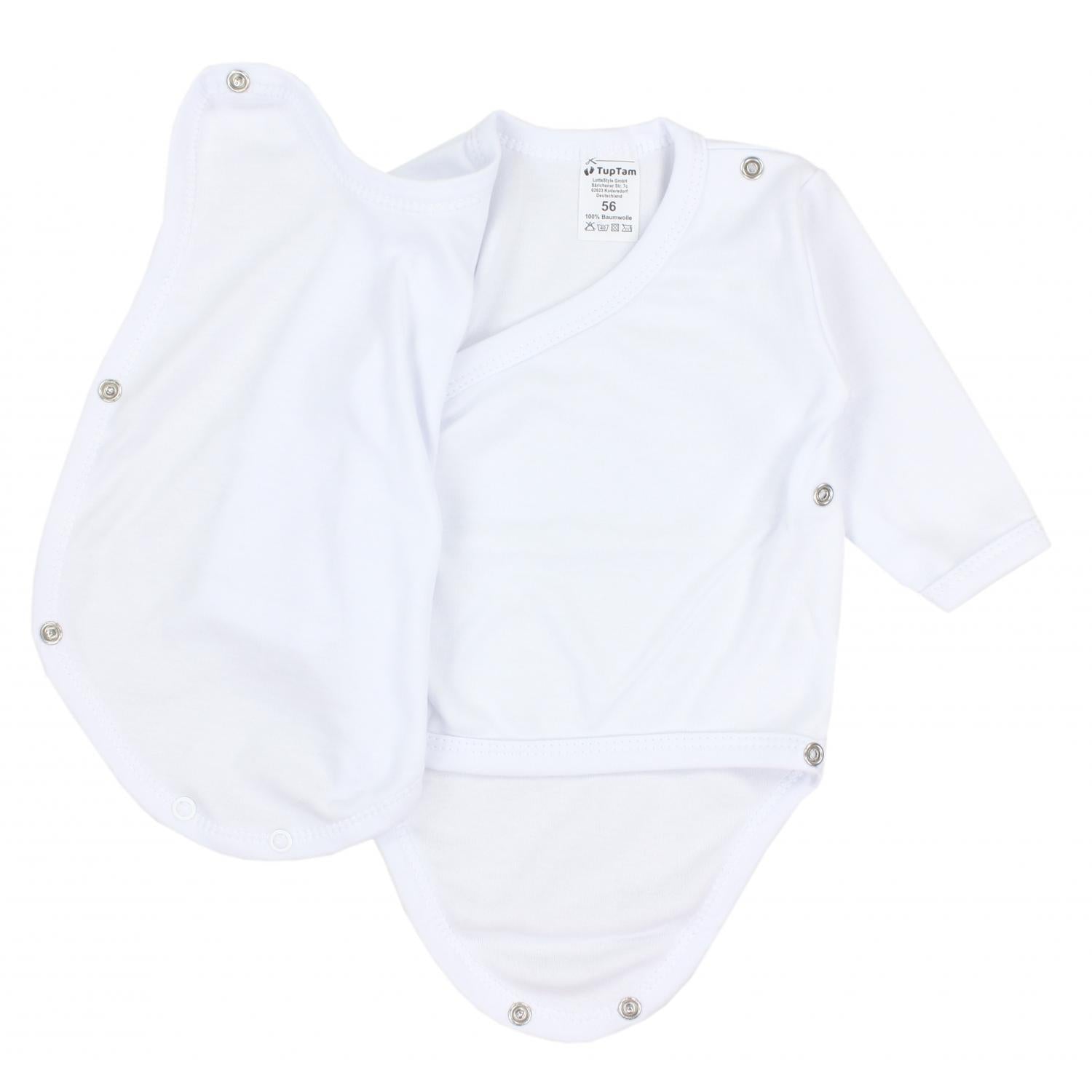 Baby Wickelbody Langarm - 5er Set