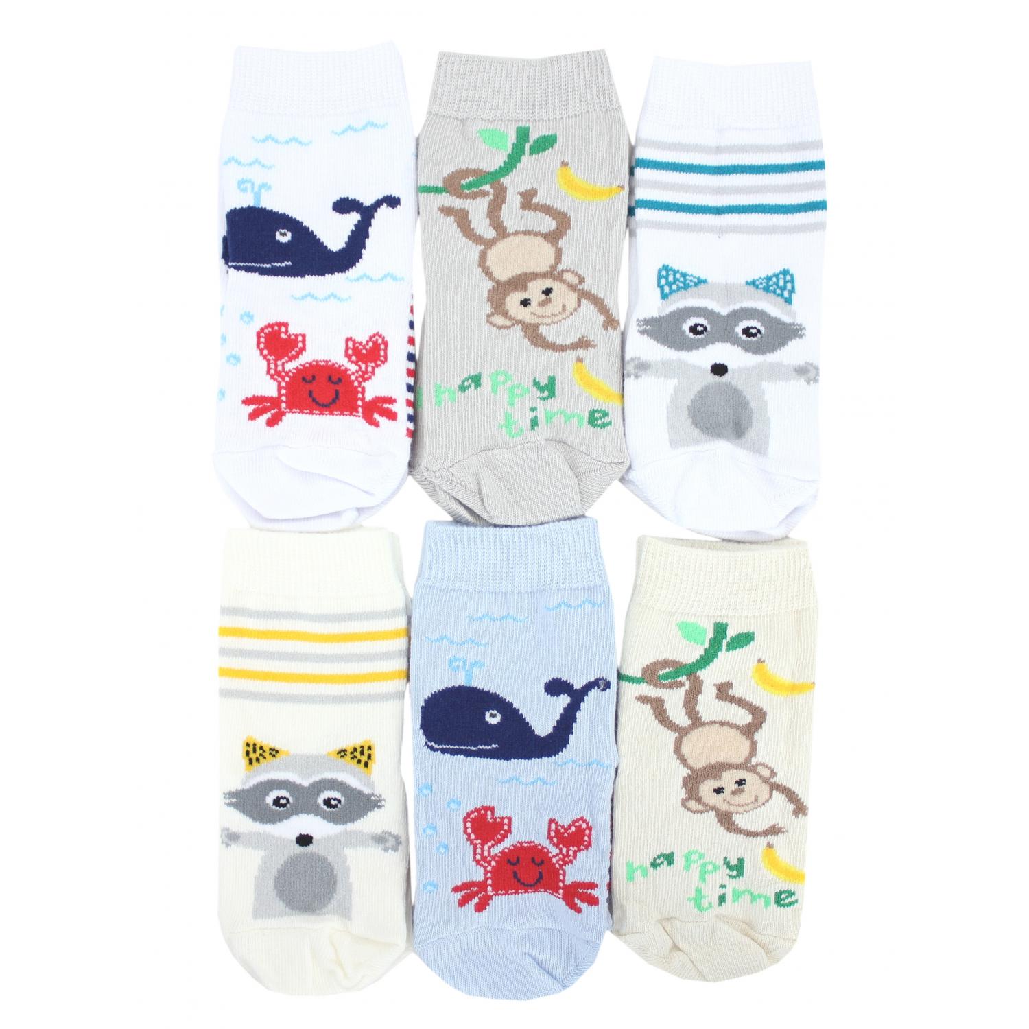 Kinder Socken - 6er Set