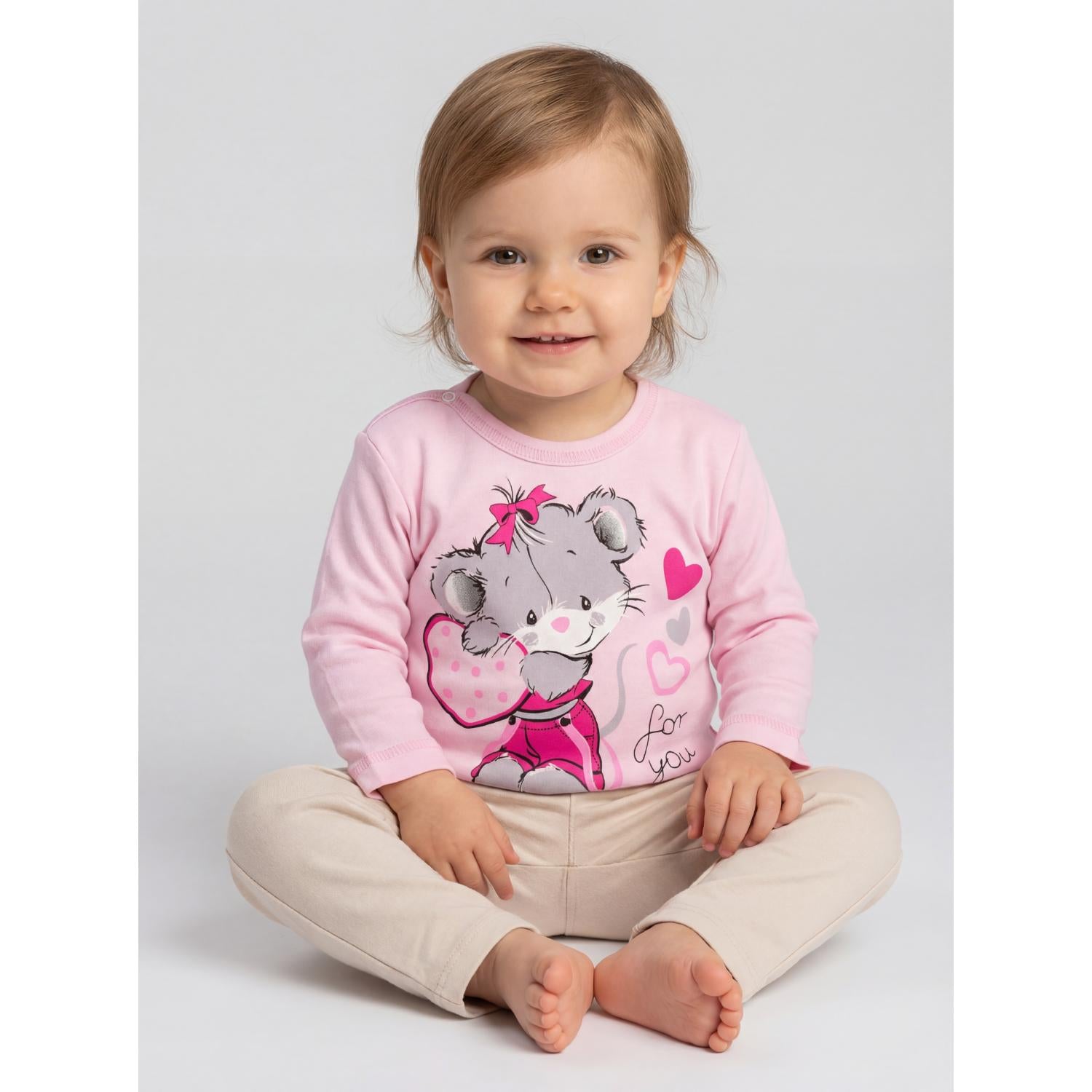 Langarmshirt mit print- 3er Set