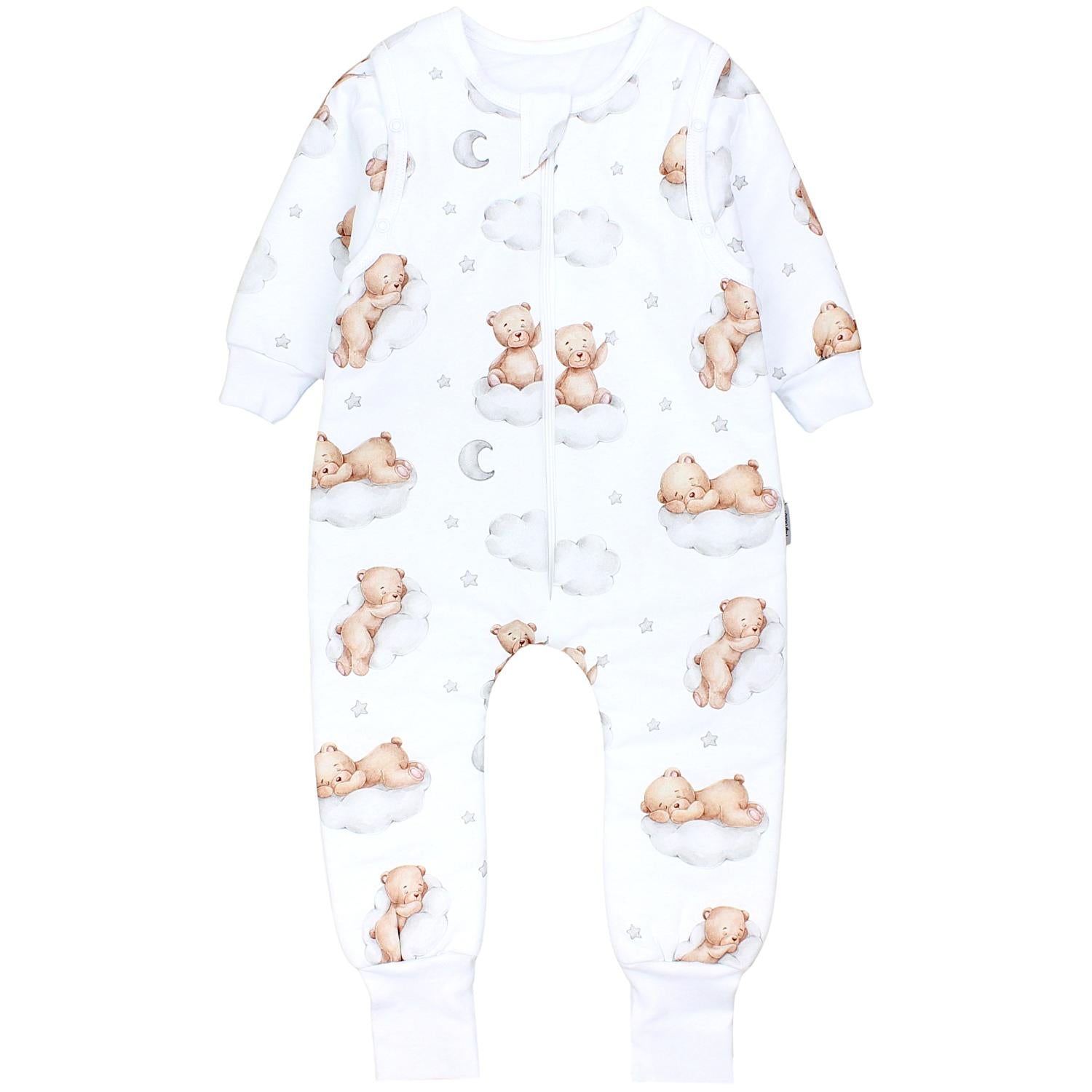 Winterschlafsack mit Beinen und Ärmeln