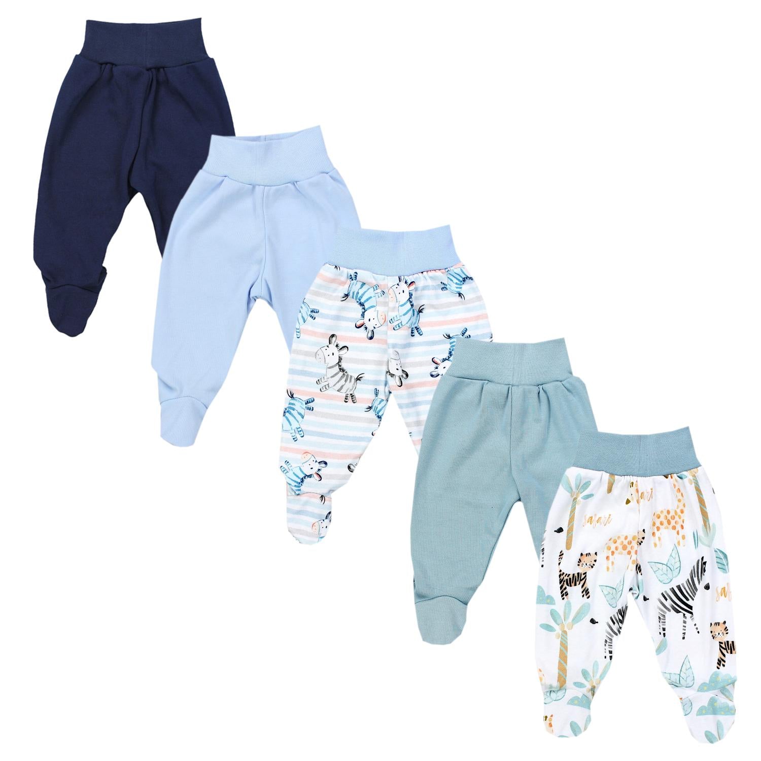Baby Hose mit Fuß - 5er Set