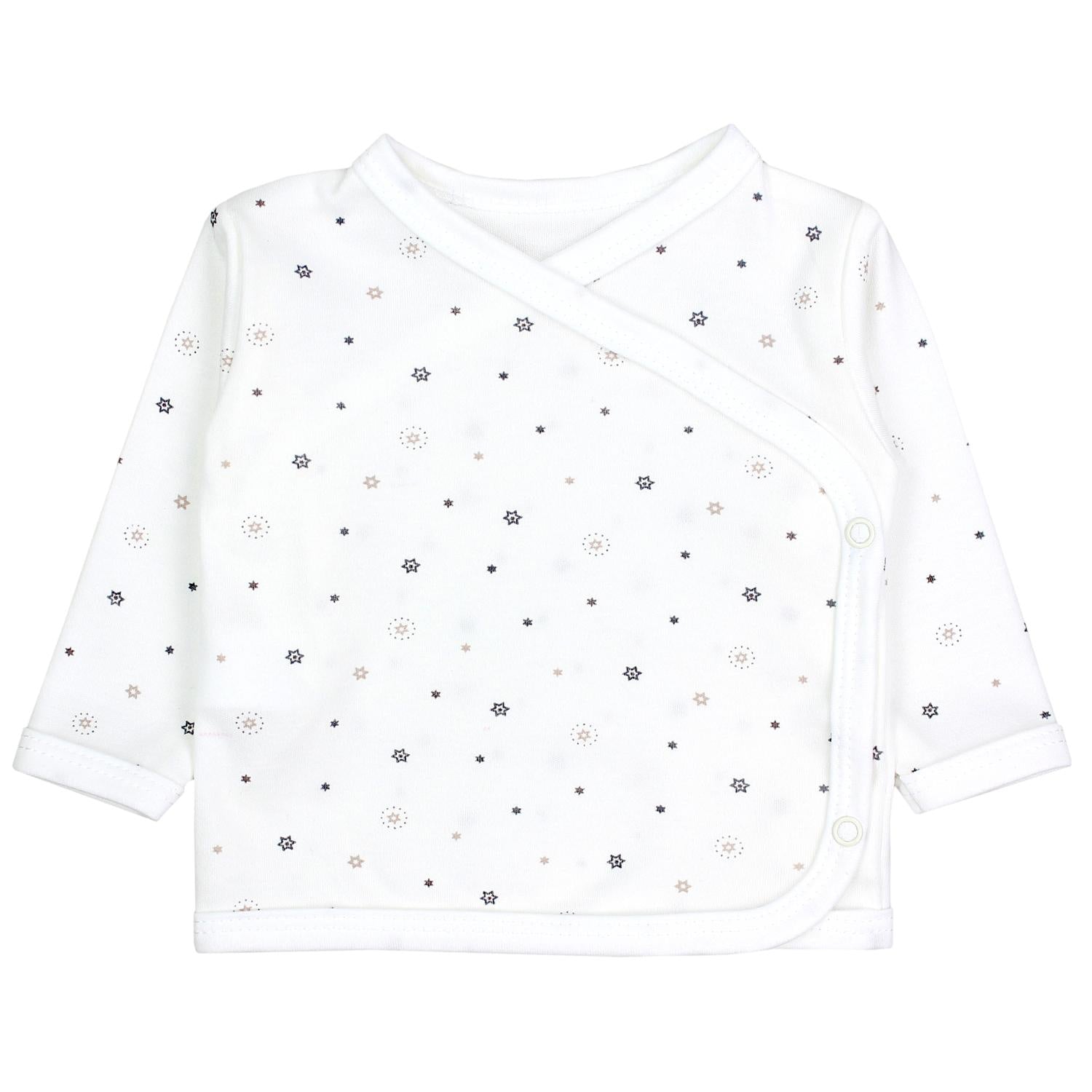 Baby Wickelshirt Langarm - 5er Set