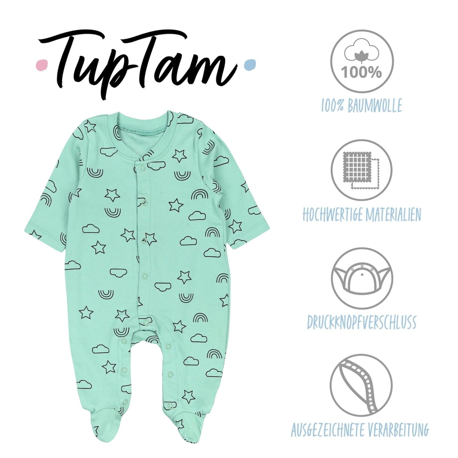 Schlafstrampler Langarm - 3er Set