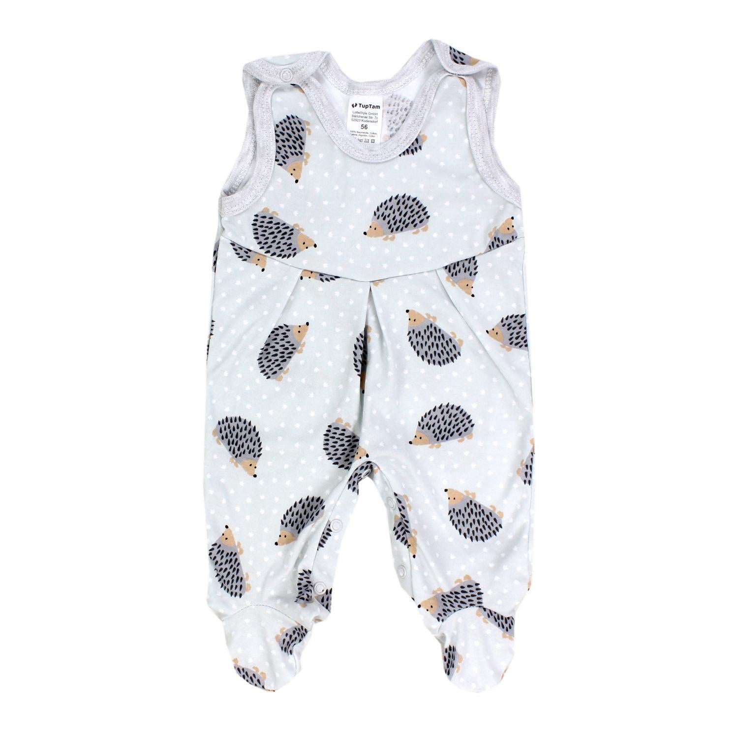 Strampler mit Fuß - 3er Set