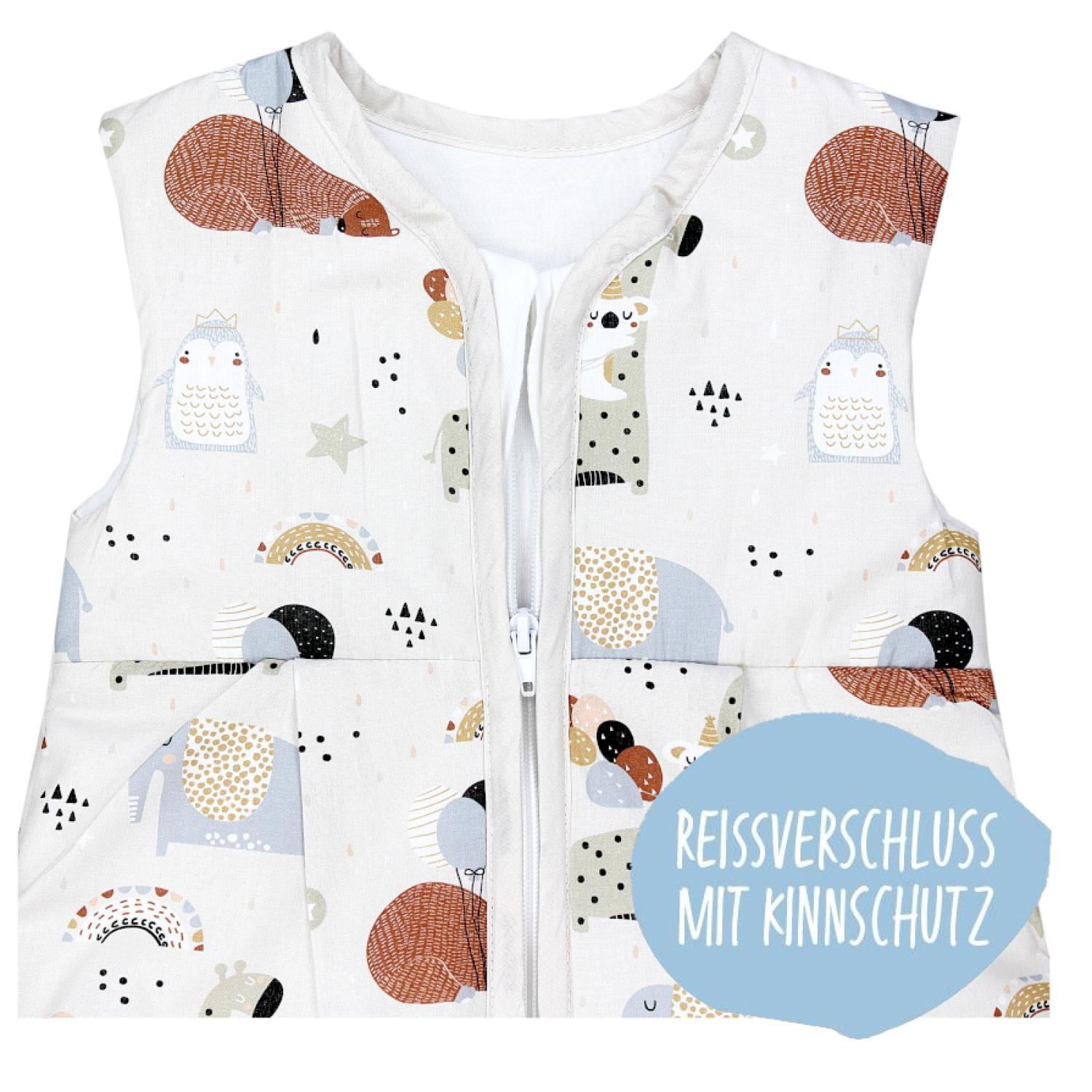 Baby Ganzjahresschlafsack ärmellos 2.5 TOG
