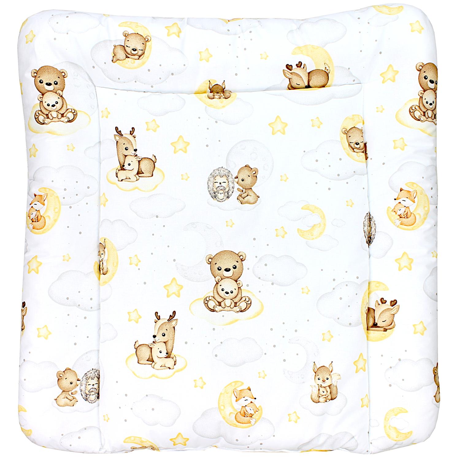 Wickeltischauflage mit Baumwollbezug