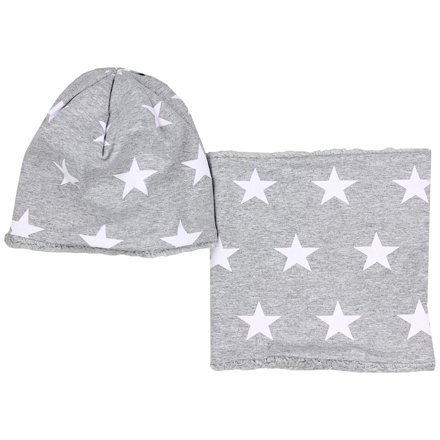 Madchen Beanie Mütze Schlauchschal Set