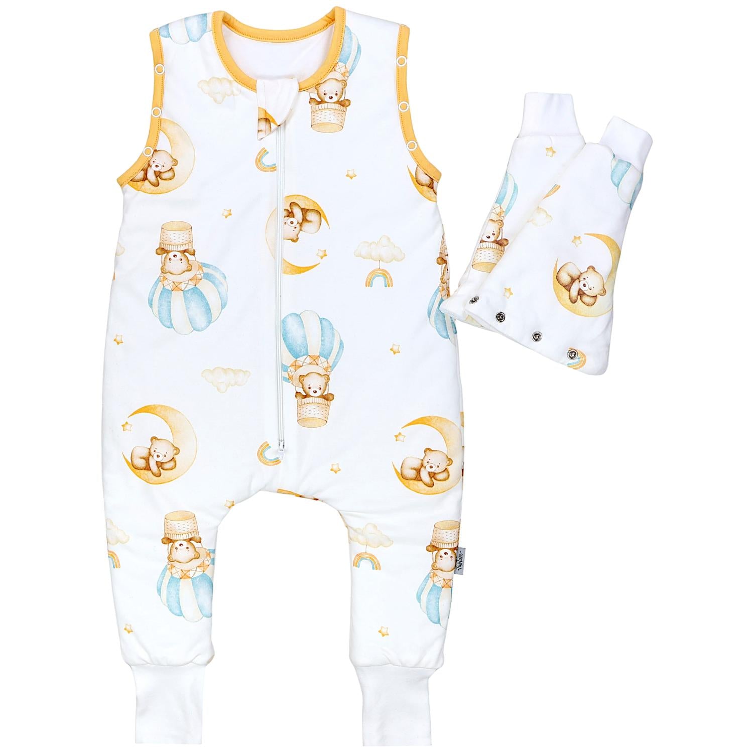 Schlafsack mit Beinen und Ärmeln, Winterschlafsack 2,5 TOG