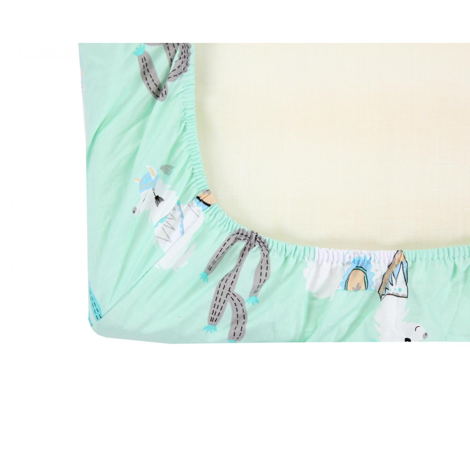 Baby/ Kinder Spannbettlaken Gemustert